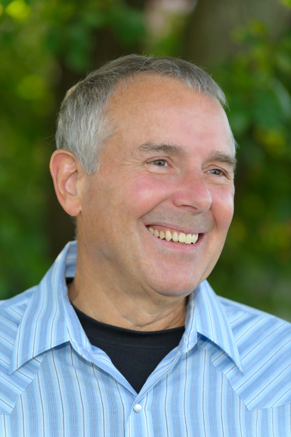 Senior Man Head Shot, Smiling